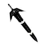 White Fragmented Twilight Sword