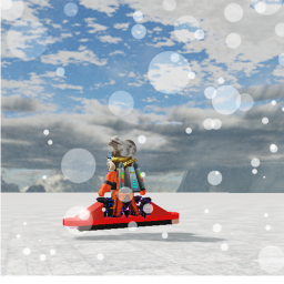 Snowboard off a mountain! (map2 soon)