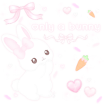 only a bunny
