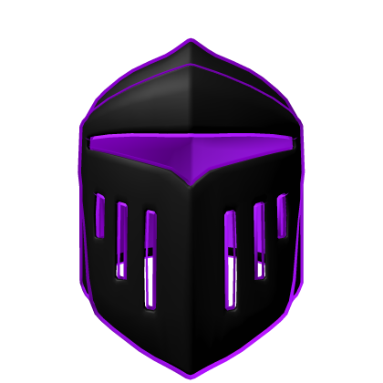 Purple Knight Helmet