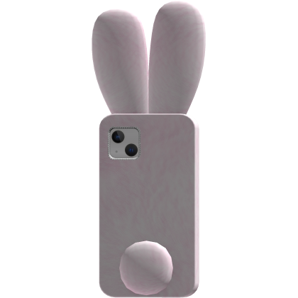 ˚ ๑ Cutesy Kawaii Pink Phone w Bunny Ears & tail Roblox item