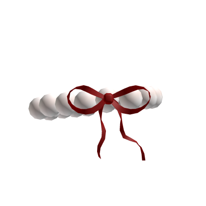 3.0 Pearl bracelet red bow ( left ) thumbnail