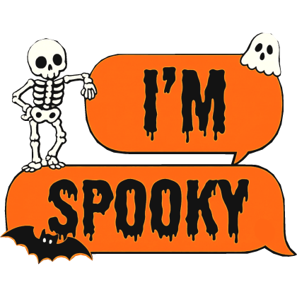 Halloween Text Bubble