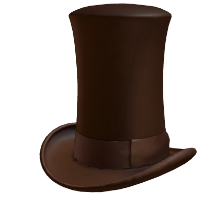 Brown Tall Top Hat