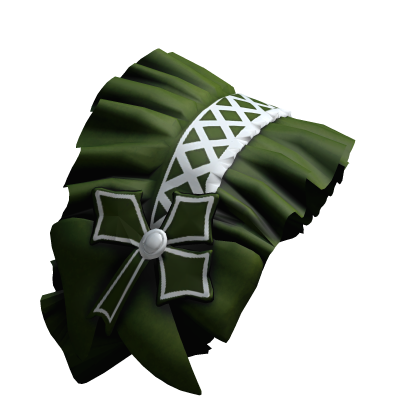 Cute Green Lolita Headband  Roblox item