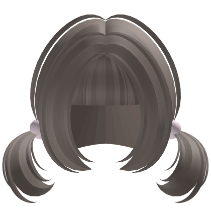 ♡ ash cutecore fluffy soft swirly pigtails Roblox item