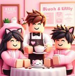Blush and Kitty Cafe!