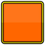 Orange Rounded Square