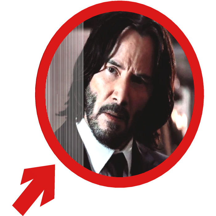 (Animated) John Weak Pointing Arrow Meme