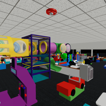 Chuck E. Cheese w/ Fire Alarms