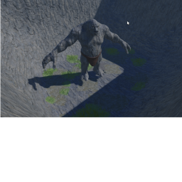 rock man in rock hole (MADE BY SIGANDER)