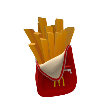 McDonalds Fast Food Bag Backpack Roblox item