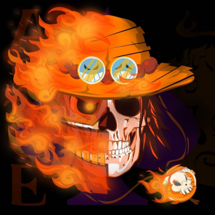 Fire one piece Roblox decal