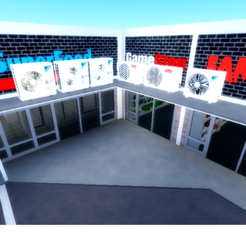 Air conditioner at suburban