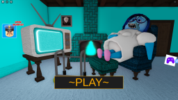 WEWNĘTRZ! GRAN GRUMPY!(SADNESS) Straszny OBBY!