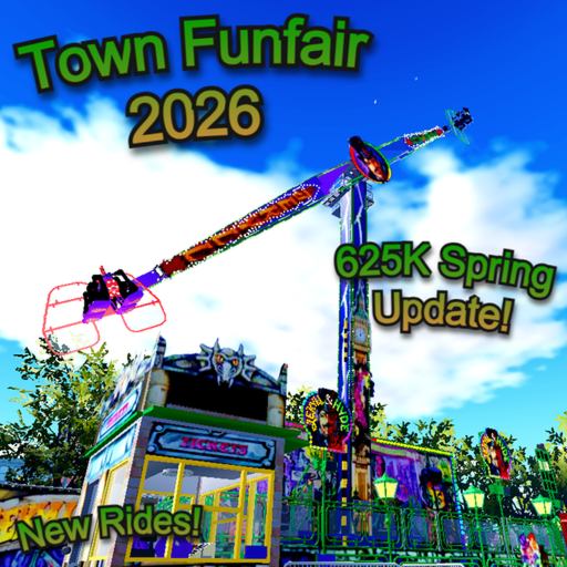 🎢625K SPRING UPDATE! Town Funfair 2026🎡