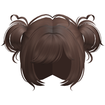 ♪ 〜 Brown Fluffy Poofy Baby Kawaii Buns 