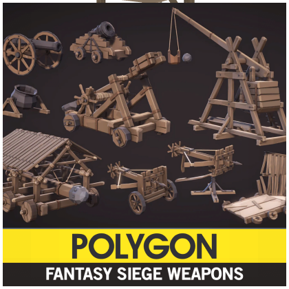Polygon Kingdom Siege Weapons