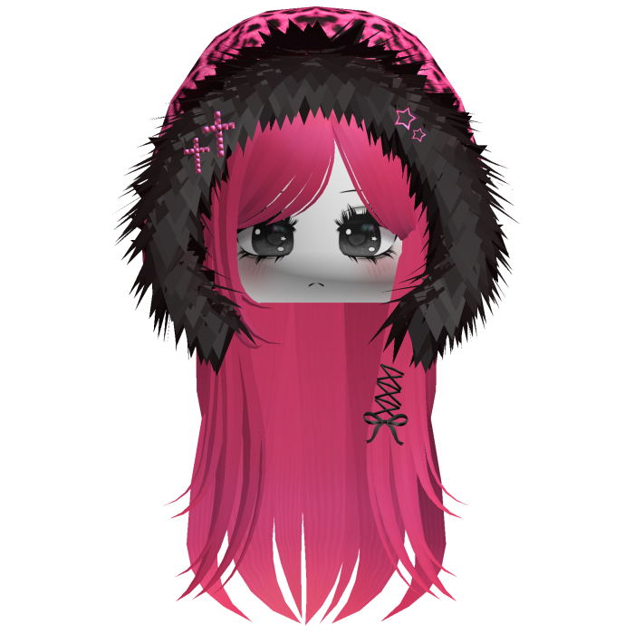 Hot Pink Leopard Hood Girl 