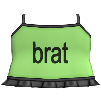 Brat Charli XCX Top