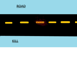 (Caution!) you could get run over