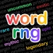 word rng icon