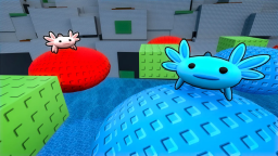 Koledzy z Axolotl [2 Player Obby]