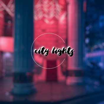 city lights.