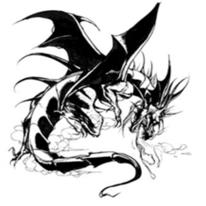 Black Dragon Roblox decal