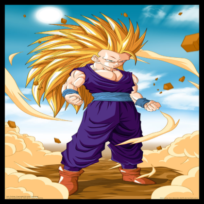 dragon ball z gohan ssj3 Roblox decal