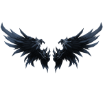 Bluesteel Draconic Wings
