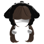 ୨♡Cute brown hair /w puppy  hood♡୧