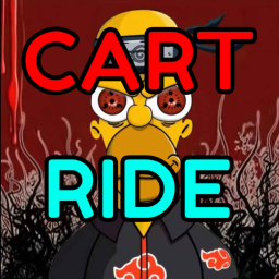 Cart Ride into Uchiha Homer Simpson