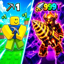 [🌋LAVA WORLD] +1 Drill Per Click icon