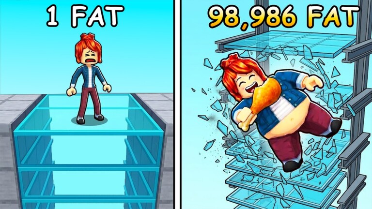 +1 Fat Per Step — official Roblox game image
