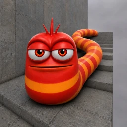 Climb Scary Red Larva Tower icon