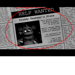 The Freddy Fazbear Pizza FNAF 1