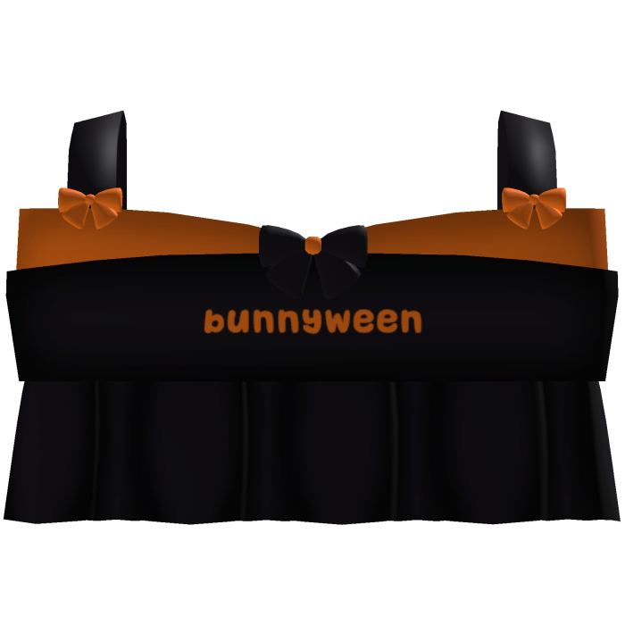  ♡ : adorable orange and black bunnyween top