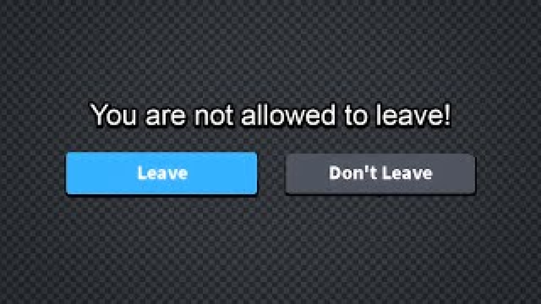 You CANT Leave! screenshot 1