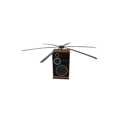 Speaker Helicopter