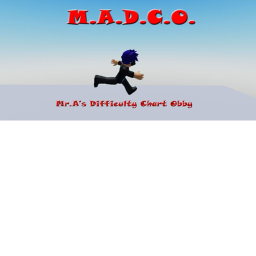 MrA's Difficulty Chart Obby MADCO (Effortless)