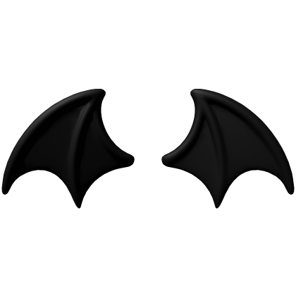 Halloween Black Bat Wings