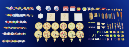 Roblox Low Poly Food Asset Pack preview 4