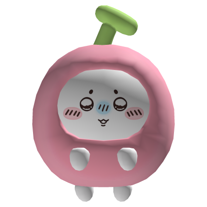 🍒 Kawaii pink cherry Momonga Chiikawa floor pet