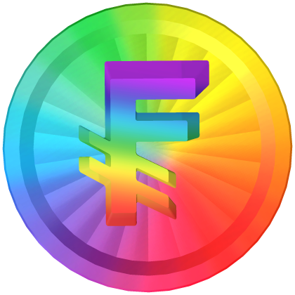 Rainbow "F" Coin thumbnail