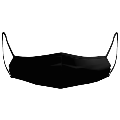 Black Low Face Mask