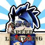 Sonic speed lightning .