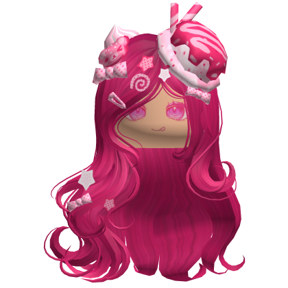 ♡ Ice Cream Charms Girly (Hot Pink) Roblox item