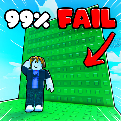 [NEW] The HARDEST Wall Hop Obby 💫 official Roblox game thumbnail