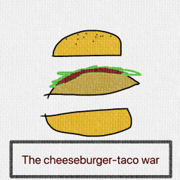 cheeseburger-taco war